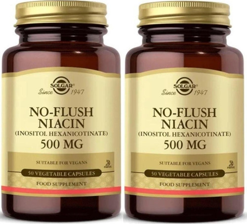 No Flush Niacin 500 Mg 50 Kapsül 2 Adet