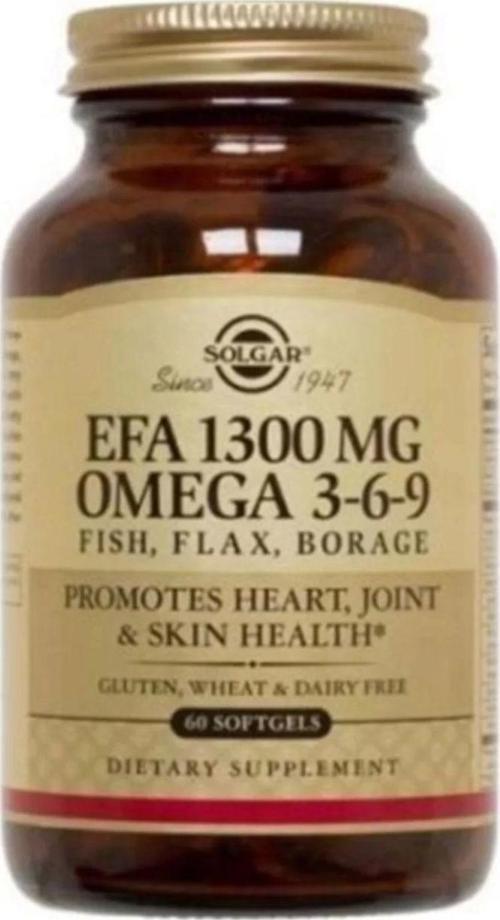 Omega 3-6-9 Efa Takviye 1300 Mg 60 Kapsül