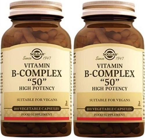 Vitamin B Complex 50 Mg 100 Kapsül 2 Adet