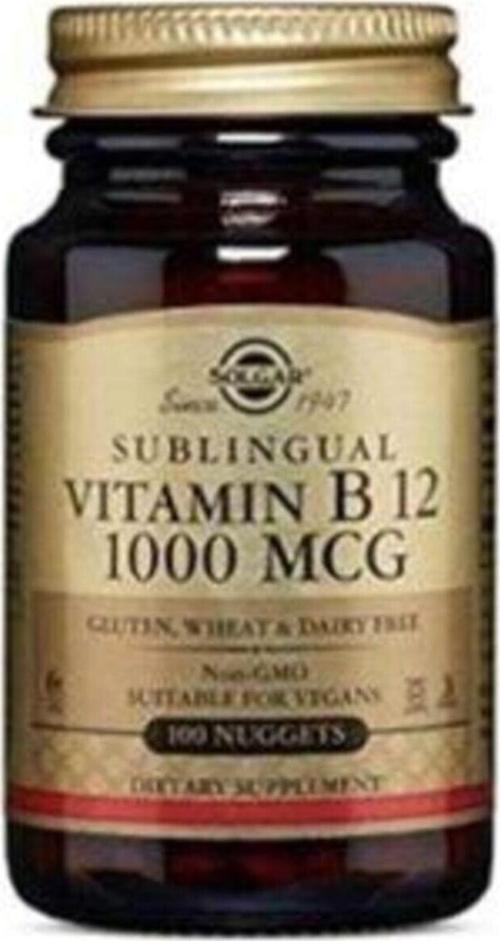 Vitamin B12 1000 Mg 100 Dilaltı Tablet
