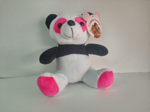 Bereket Pazar Peluş 18 Cm Renkli Panda