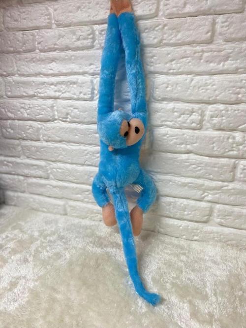 Peluş Sarılan Tatlı Sesli Çığlık Atan Maymun 68cm