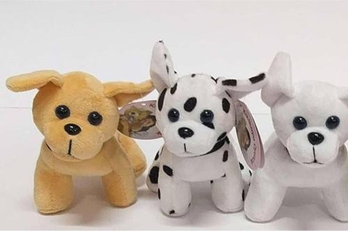 Kızılkaya Peluş Sesli Havlayan Köpek 1 Adet 13 Cm