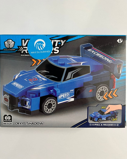 Araba Lego 69 Parça Mavi Renkli