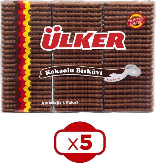Pötibör Bisküvi Kakaolu 450 Gr x 5 Adet