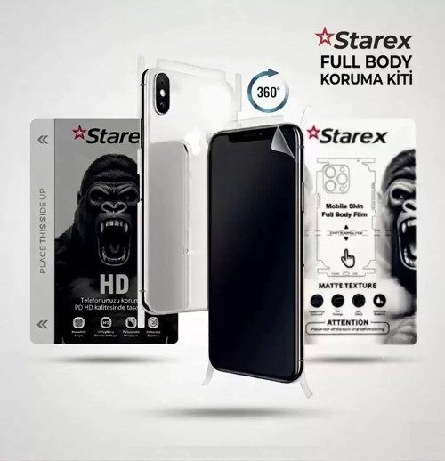 Xiaomi Mi 17T Ekran Koruyucu HD HAYALET - Full Arka Kaplama 360 Koruma STAREX