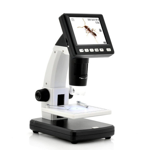 5mp 500x Dijital LCD Ekranlı Mikroskop Sd Kart + Şarj Pili