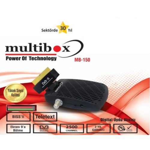 Mb-150 Scart Tipi Uydu Alıcısı Tkgs'Li