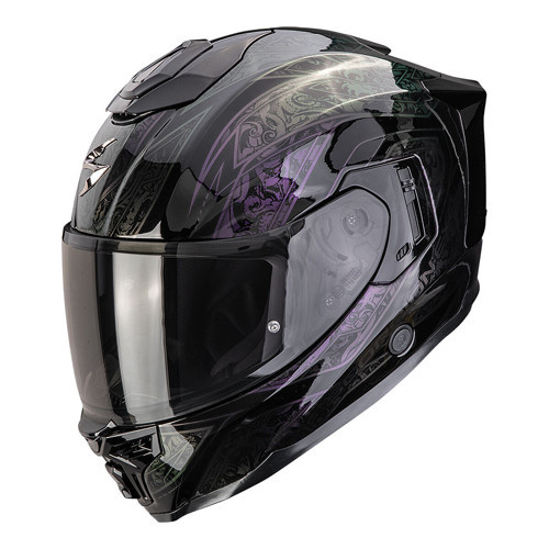 EXO-1500 Air Fantasy Kapalı Motosiklet Kaskı Siyah Chameleon