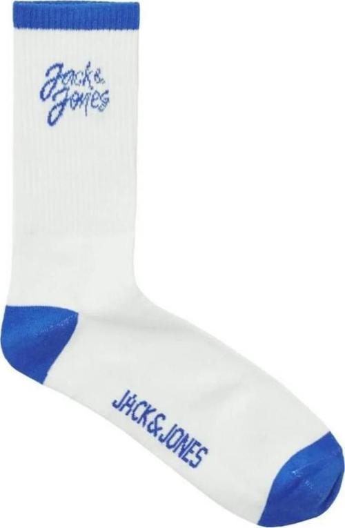12252044 Jaccal Logo Tennis Sock Beyaz-Mavi