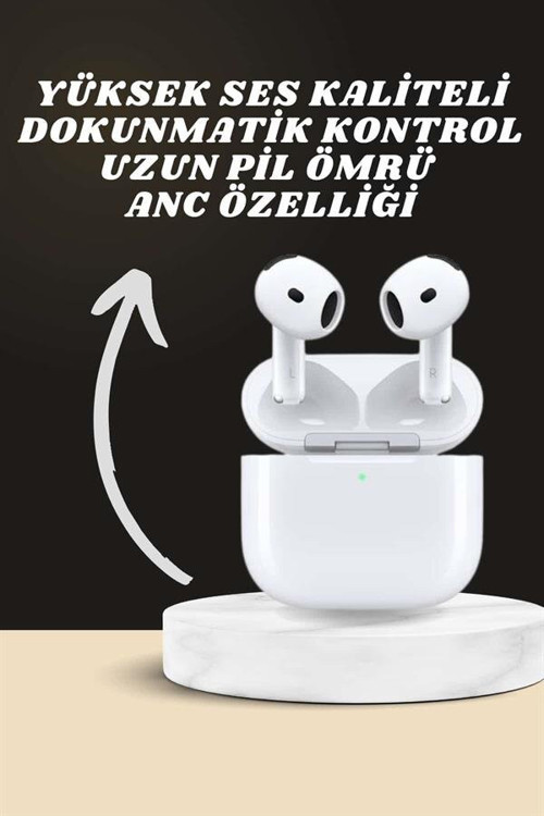 7 Kordonlu Akıllı Saat Ve 3.Nesil Kulaklık Dokunmatik Ekran Sesli Görüşme Yapa - HEPIDE9870-6
