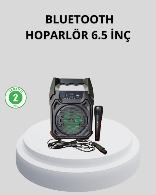 Taşınabilir Bluetooth Hoparlör – FM Radyo USB SD Kart ve TWS Özellikli - HEPIDE8721-3396