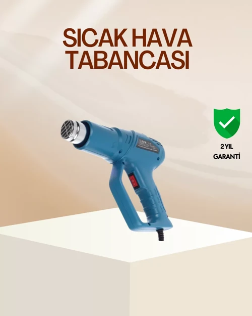 Endüstriyel 2000W Isı Tabancası Plastik Boru Lehim Boya Çıkarma - HEPIDE5416-5691