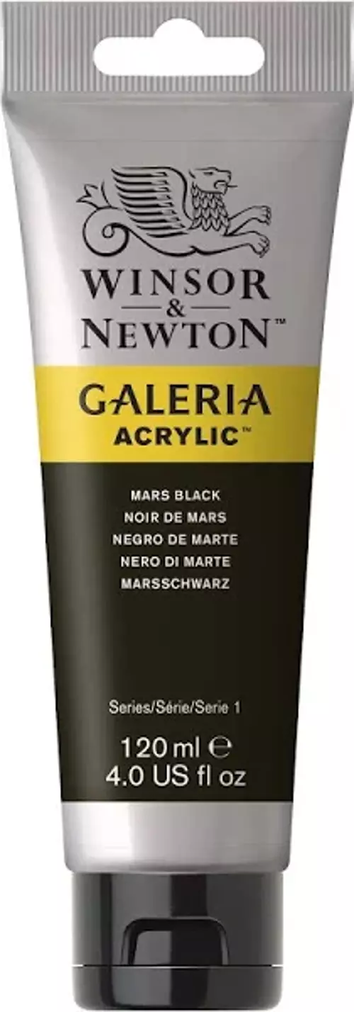 Galeria Akrilik Boya 120ml Mars Black 386