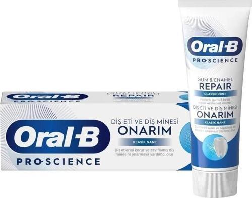 Diş Macunu Diş Eti Ve Diş Minesi Onarım Klasik Nane 75 Ml