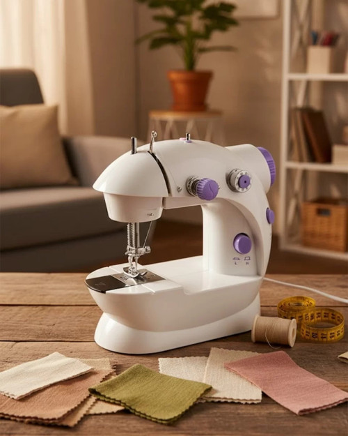 ® Taşınabilir Mini Dikiş Makinesi Ev ve Ofis Kullanımı İçin