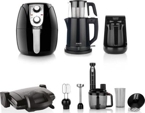 Muhteşem 5'Li Elektronik Çeyiz Seti - Siyah