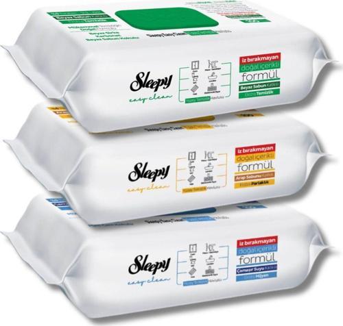 Easy Clean Beyaz Sabun Katkılı+Çamaşır Suyu Katkılı+Arap Sabunu Katkılı 300 Yaprak Mikrofiber