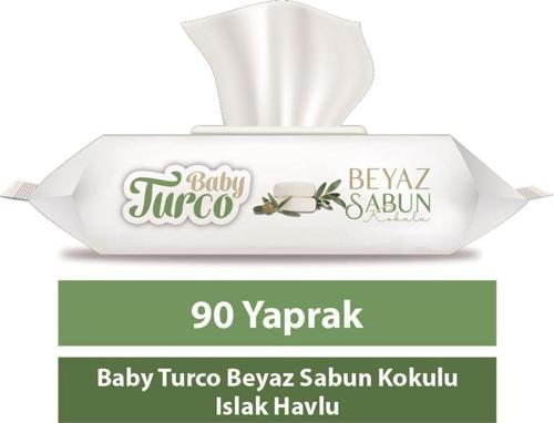 Islak Mendil Beyaz Sabunlu 12 X 90 Adet