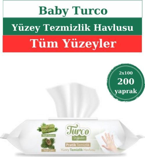 Pratik Temizlik Yüzey Temizlik Havlusu 2x100 200 Yaprak