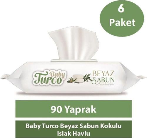 Sabun Kokulu Islak Havlu 6x90