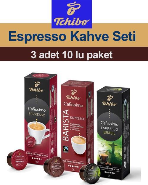 Cafissimo 3'lü Espresso Kahve Seti 3x10