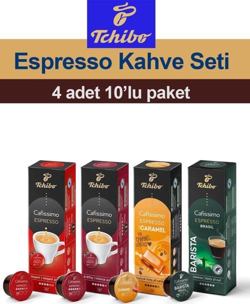 Cafissimo 4'lü Espresso Kahve Seti 4x10
