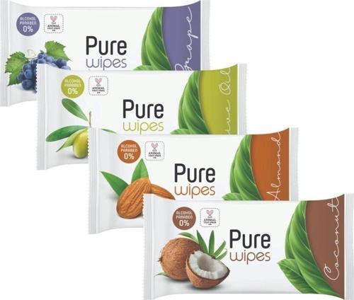 Pure Wipes Islak Havlu 4x50 (200yaprak)