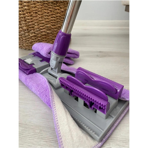 Mandallı Mop Yedek Mikrofiber Bez Sihirli Mop Bezi (2)