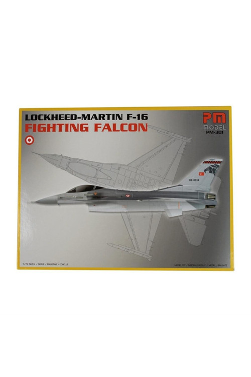Model 301 1/72 Ölçek, F-16 Fighting Falcon Avcı-Bombardıman Uçağı, Plastik Model kiti