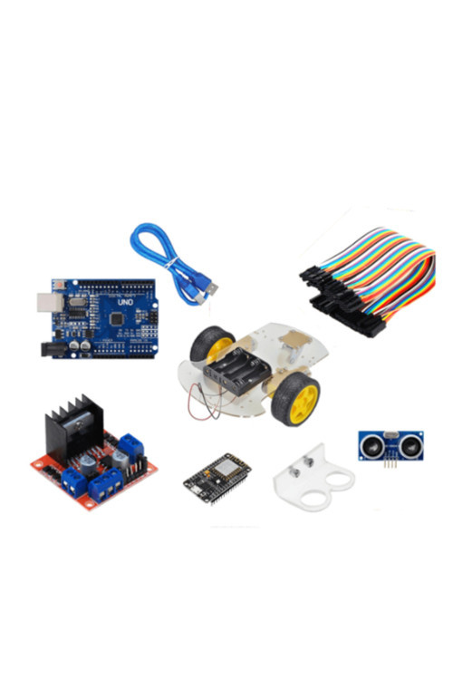 Bluetooth Robot Araba Kiti - 2WD