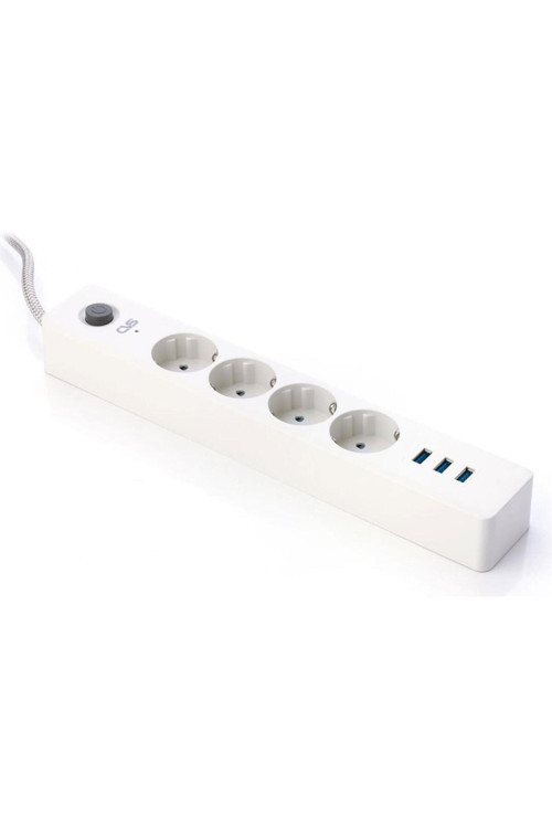 DN 9201 Termal Akım Korumalı 3'lü USB Priz