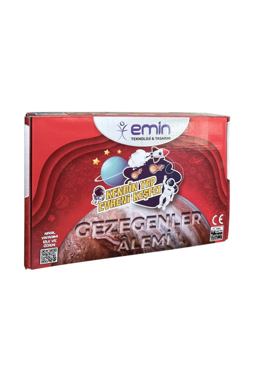 Güneş Sistemi Modeli, Gezegen Sistemi, Boya, Fırça, Eğitici Maket, Deney Seti