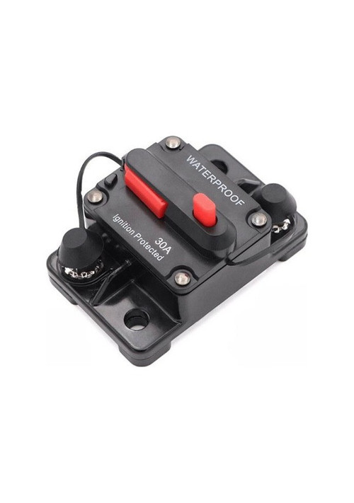 Obus Karavan Waterproof Dc Sigorta 30 Amper Otomatik Sigorta