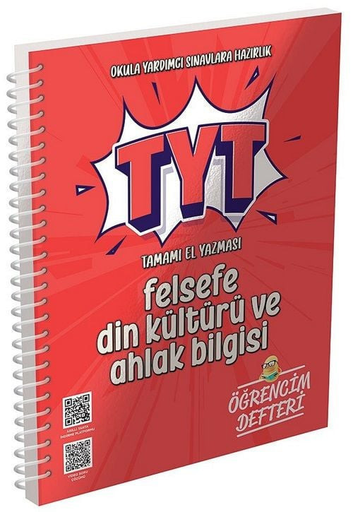 Murat YKS 2027 TYT Felsefe Din Kültürü ve Ahlak Bilgisi Öğrencim Defteri Murat Yayınları