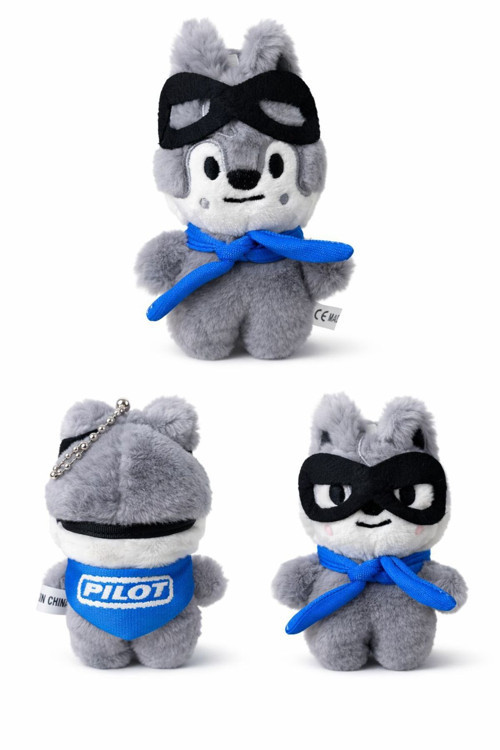 LİLİ ENNEE LİLİENNE Skzoo Pilot Wolf Chan Anahtarlık 12cm