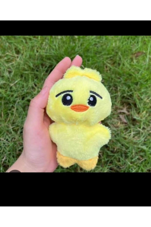 Kawaii Skzoo kpop enhypen peluş oyuncak anahtarlık 10cm duck