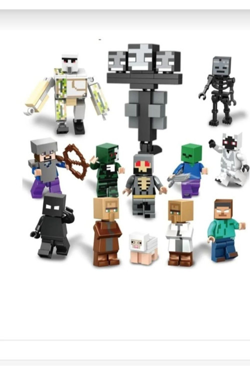 Süpriz Hediyeli Minecraft New Amazon 13 Lu Mini Figür Set