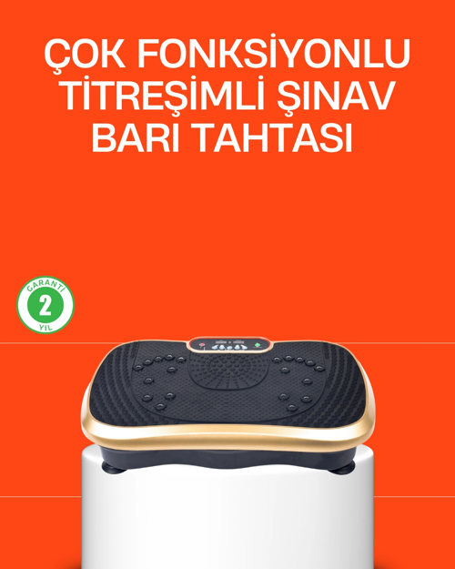 zeyta12 Vücut Şekillendirmeye Yardımcı Titreşimli Spor Platformu zeytan45