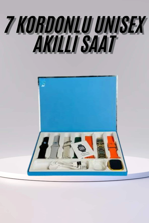 zeyta12 Akıllı Saat Unisex Akıllı Saat Çoklu Kordon Seçeneği Çelik Kordon Plastik Kordon zey