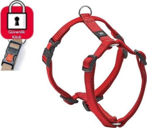 Kilitli Göğüs Tasma 35-50Cm Kırmızı