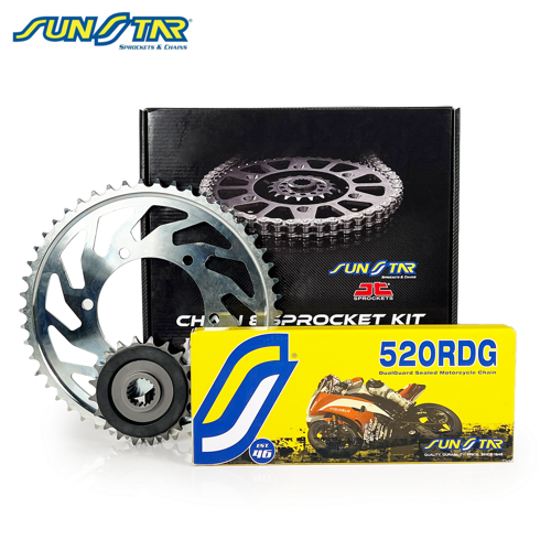 ZİNCİR DİŞLİ SETİ MT (650 cc) (2022-2023) / / MT / 650cc / ZİNCİR: SUNSTAR SS520RDG (Çelik)-116 / ÖN-A