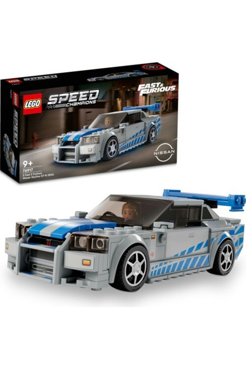 ® LEGO Speed Champions Daha Hızlı Daha Öfkeli Nissan Skyline Gt-r(r34)76917 - 9 Yaş Üzeri İçin Yarış