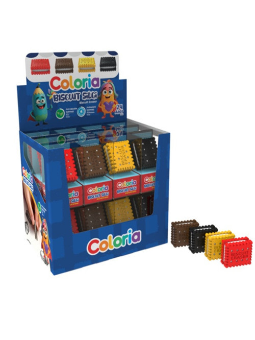 Coloria Bisküvi 3D Silgi Kutulu - 1 adet