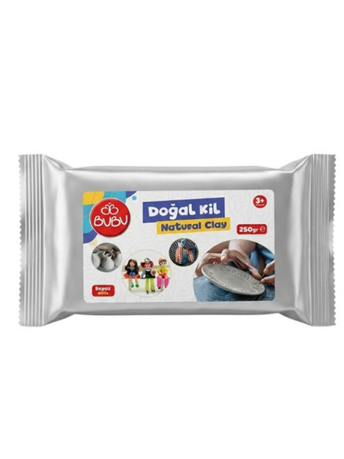 Doğal Kil Seramik Hamuru 250Gr Beyaz - 2 adet