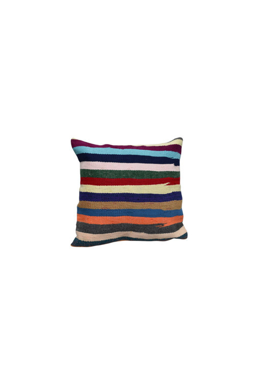 Yeni El Dokuma Dekoratif Kilim Kırlent Yastık Kılıfı 6233