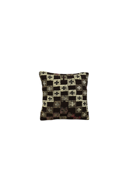 Yeni El Dokuma Dekoratif Kilim Kırlent Yastık Kılıfı 6504