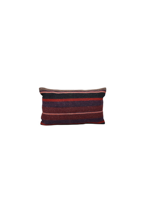 Yeni El Dokuma Dekoratif Lumbar Kilim Kırlent Yastık Kılıfı 6128
