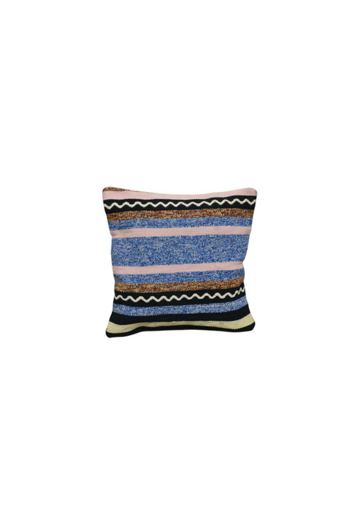 Yeni El Dokuma Dekoratif Kilim Kırlent Yastık Kılıfı 6005
