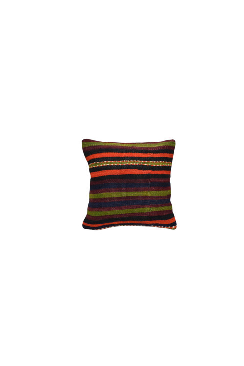 Yeni El Dokuma Dekoratif Kilim Kırlent Yastık Kılıfı 6543